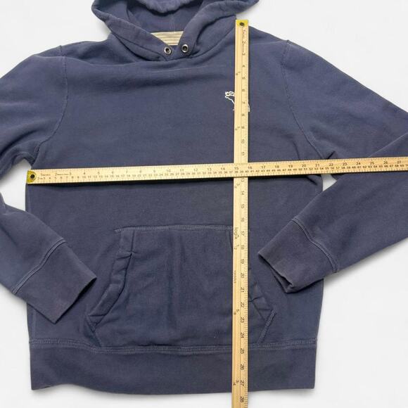 Abercrombie & Fitch Thick Navy Fleece Hoodie Men’s XL High Quality - Picture 5 of 5